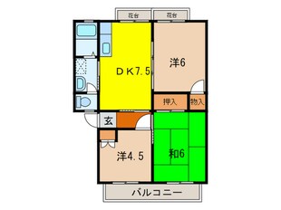 サンライフ中野の物件間取画像